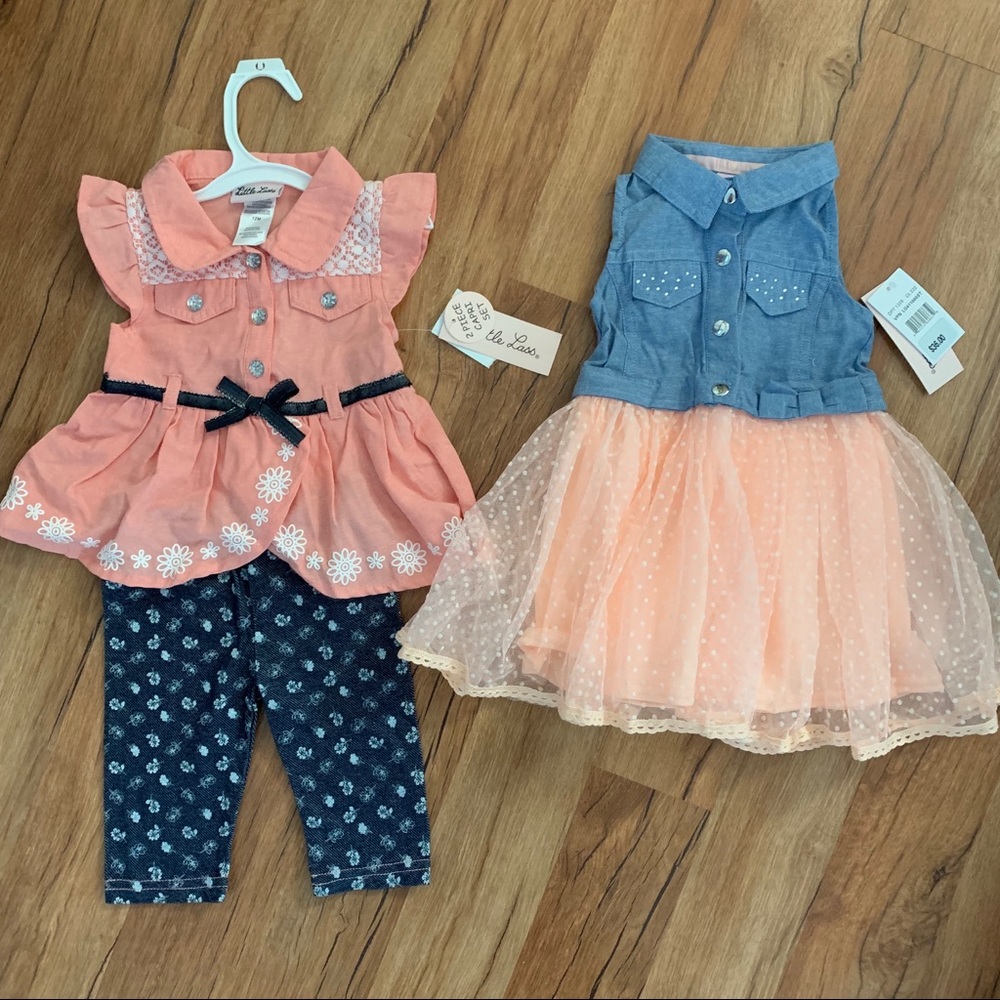 Little Lass Dress, Top & Capris